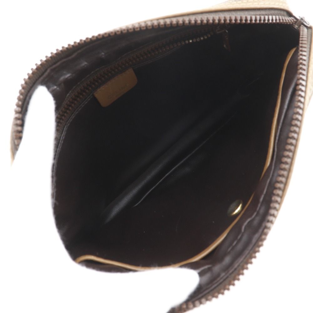 Celine Macadam Pattern Vintage Brown Second Bag — view 8
