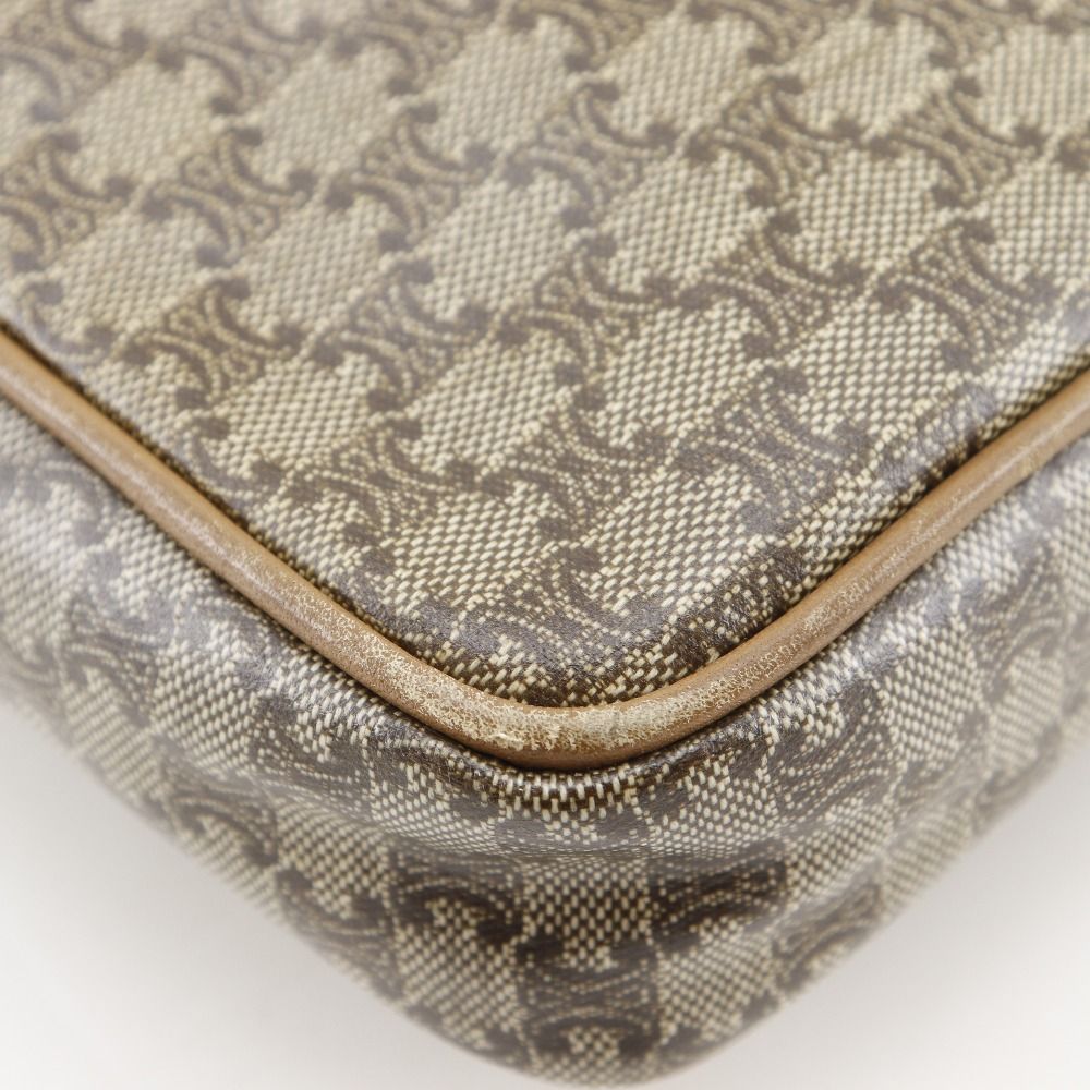 Celine Macadam Pattern Vintage Brown Second Bag — view 6