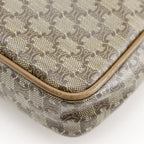 Celine Macadam Pattern Vintage Brown Second Bag — view 7