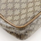 Celine Macadam Pattern Vintage Brown Second Bag — view 4