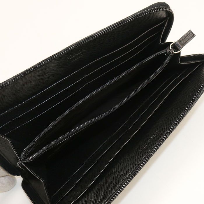 Prada Zip Around Triangle Wallet — view 3