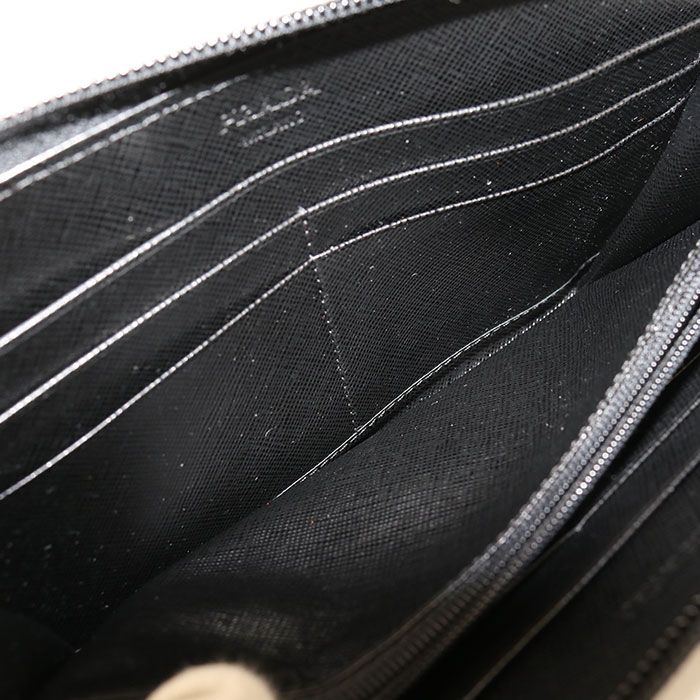 Prada Zip Around Triangle Wallet — view 5