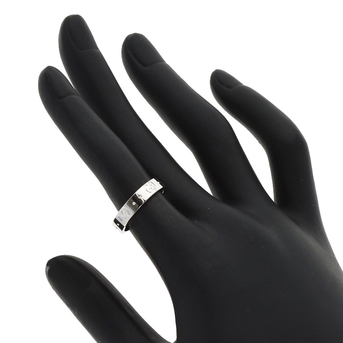 Gucci Icon Ring 18K White Gold — view 7