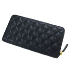 Chanel Caviar Quilted Round Zip Wallet — view 2