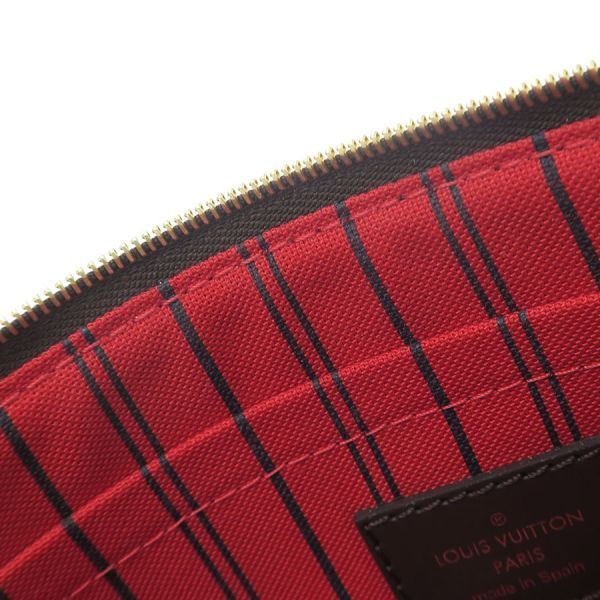 Louis Vuitton Damier Neverfull Pouch — view 9