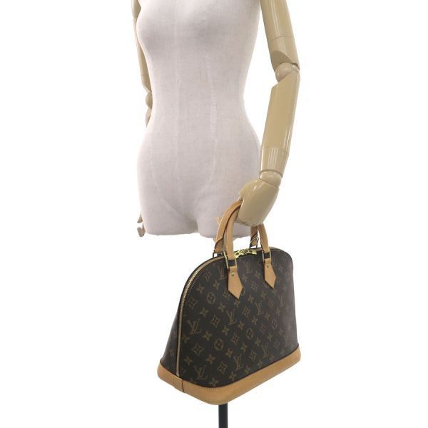 Louis Vuitton Monogram Alma Handbag — view 9