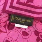 Louis Vuitton Bandana Scarf Cotton Pink — view 9