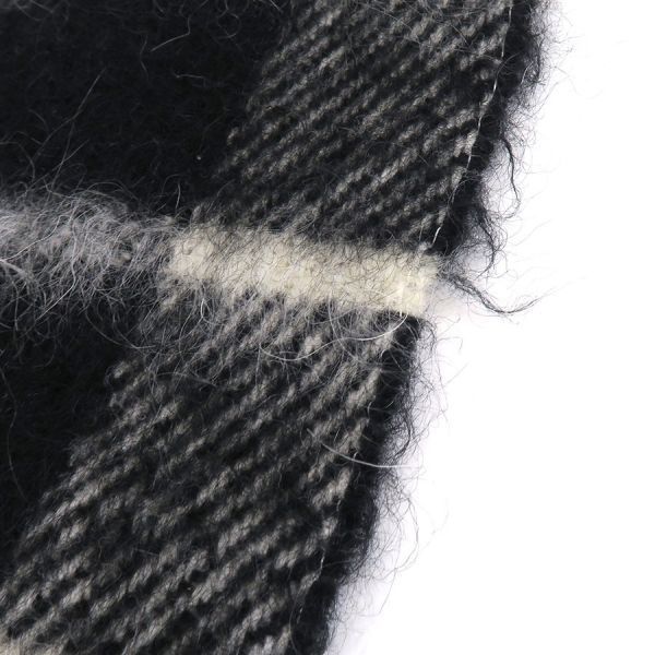 Saint Laurent Paris Scarf Wool Black — view 6