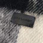 Saint Laurent Paris Scarf Wool Black — view 4