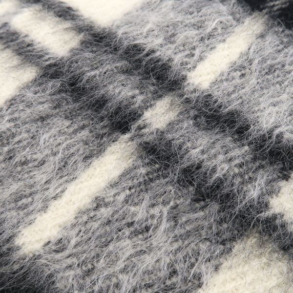 Saint Laurent Paris Scarf Wool Black — view 5
