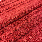 Dior Long Sleeve Booker Digan Puff Balloon M Red Cotton — view 7