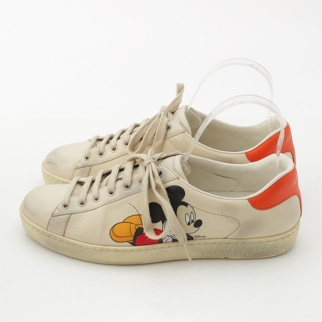 Gucci Disney a Low Cut Sneakers Shoes White 8 — view 3
