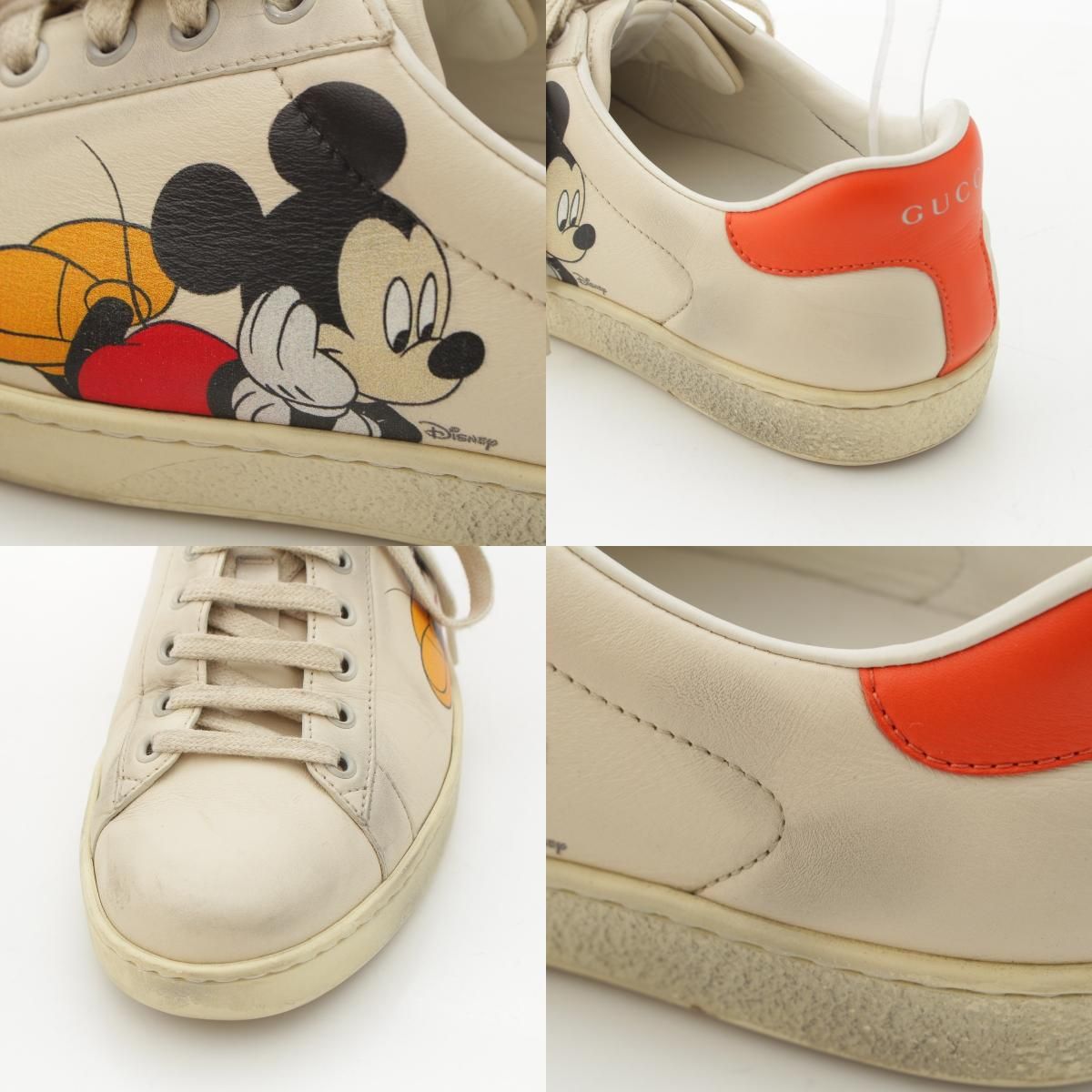 Gucci Disney a Low Cut Sneakers Shoes White 8 — view 9