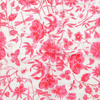 Gucci Silk GG Flora Scarf Pink — view 6