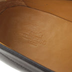 Hermes Gregoire Leather Loafers Black 39 — view 7