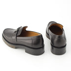 Hermes Gregoire Leather Loafers Black 39 — view 4