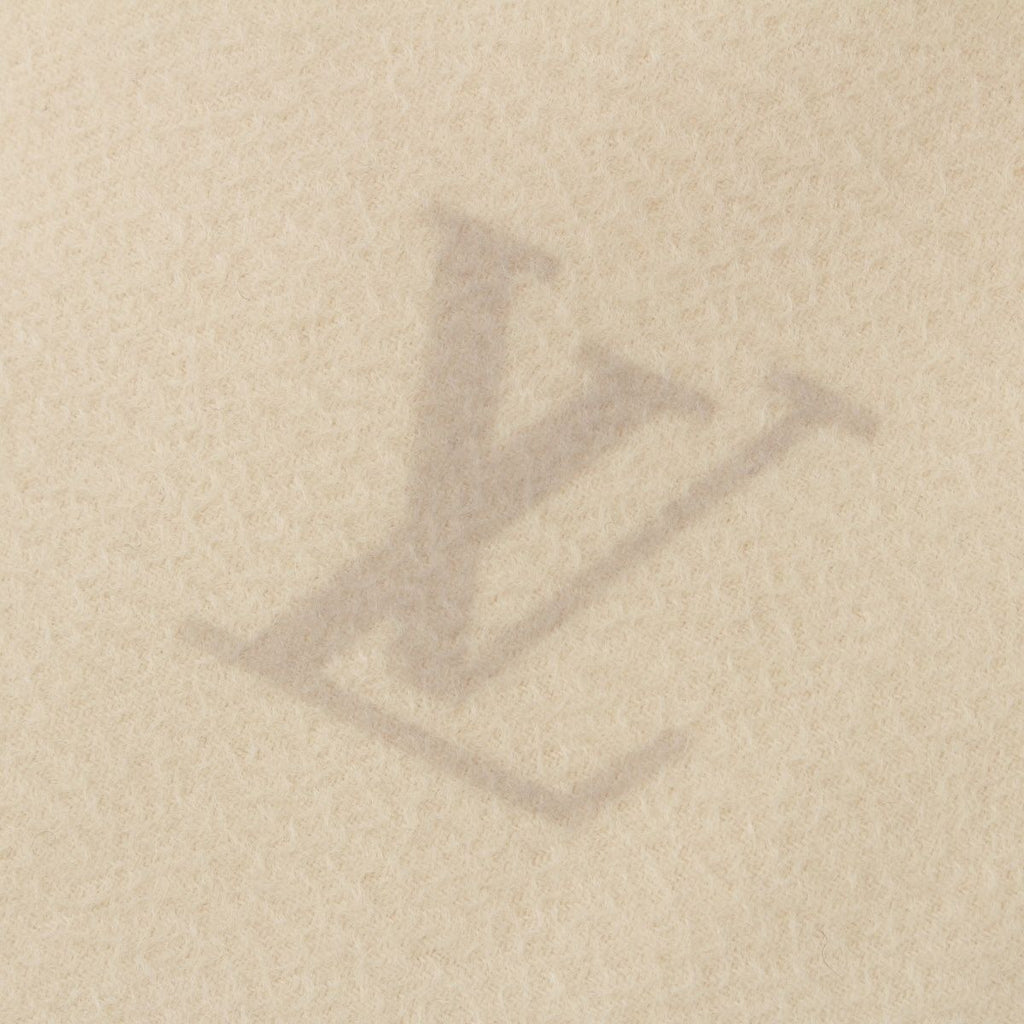 Louis Vuitton Cashmere Echarpe Jelum Scarf Ivory — view 3