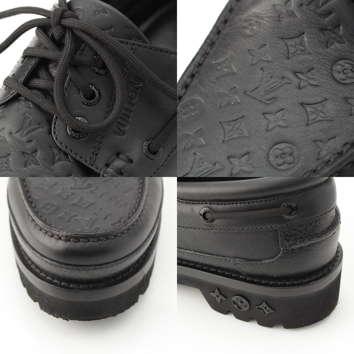 Louis Vuitton Ranger Loafer Leather Black — view 8