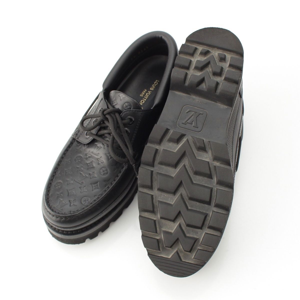 Louis Vuitton Ranger Loafer Leather Black — view 5