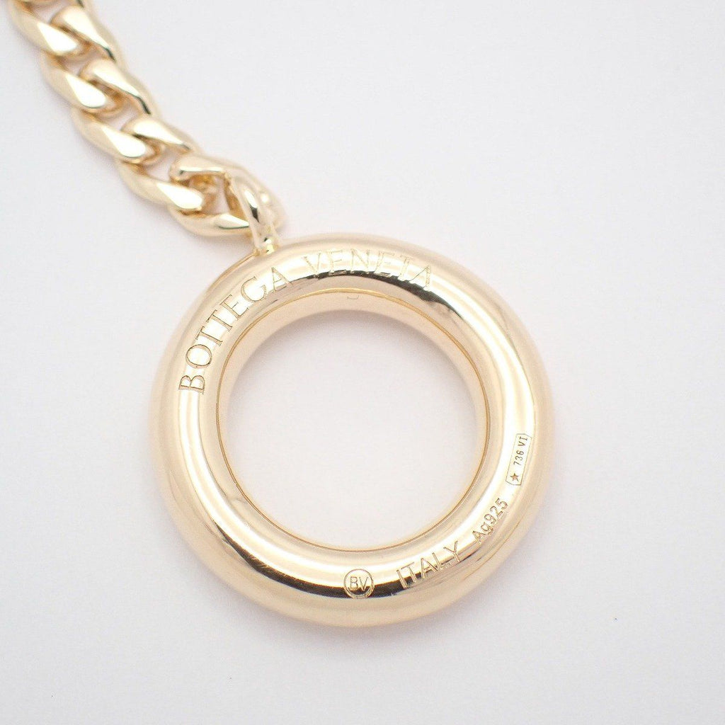 Bottega Veneta Toggle Necklace Gold — view 4