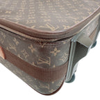 Louis Vuitton Pegase 60 Monogram Leather Travel Bag Brown — view 5