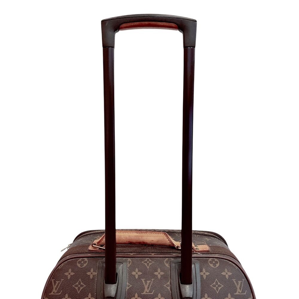 Louis Vuitton Pegase 60 Monogram Leather Travel Bag Brown — view 3