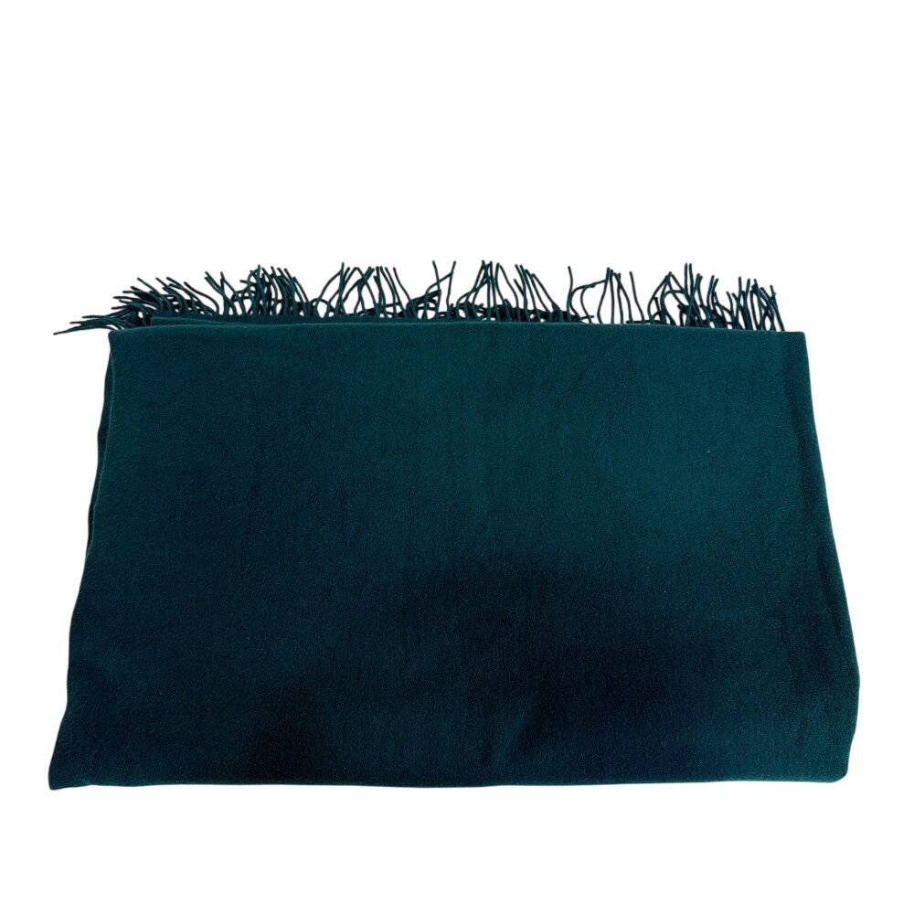 Hermes Cashmere Scarf Green — view 5