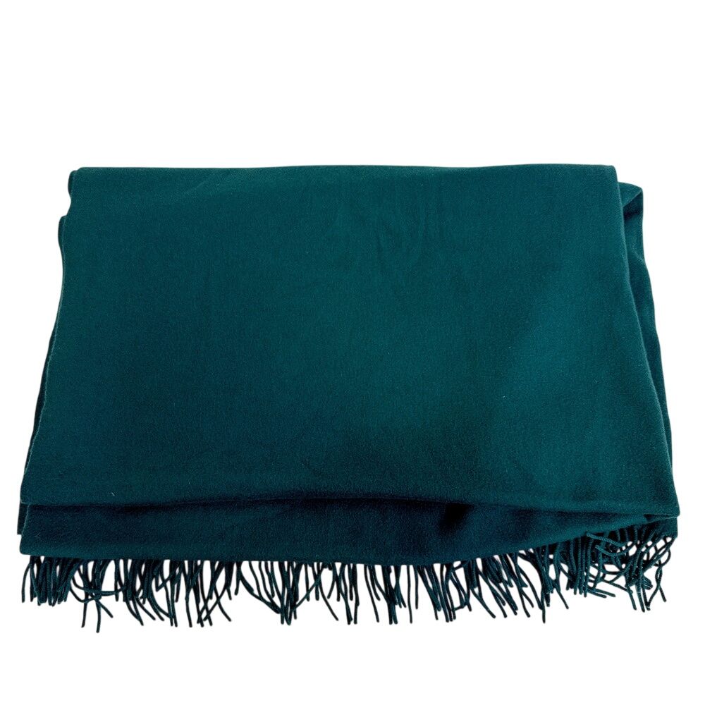 Hermes Cashmere Scarf Green — view 4
