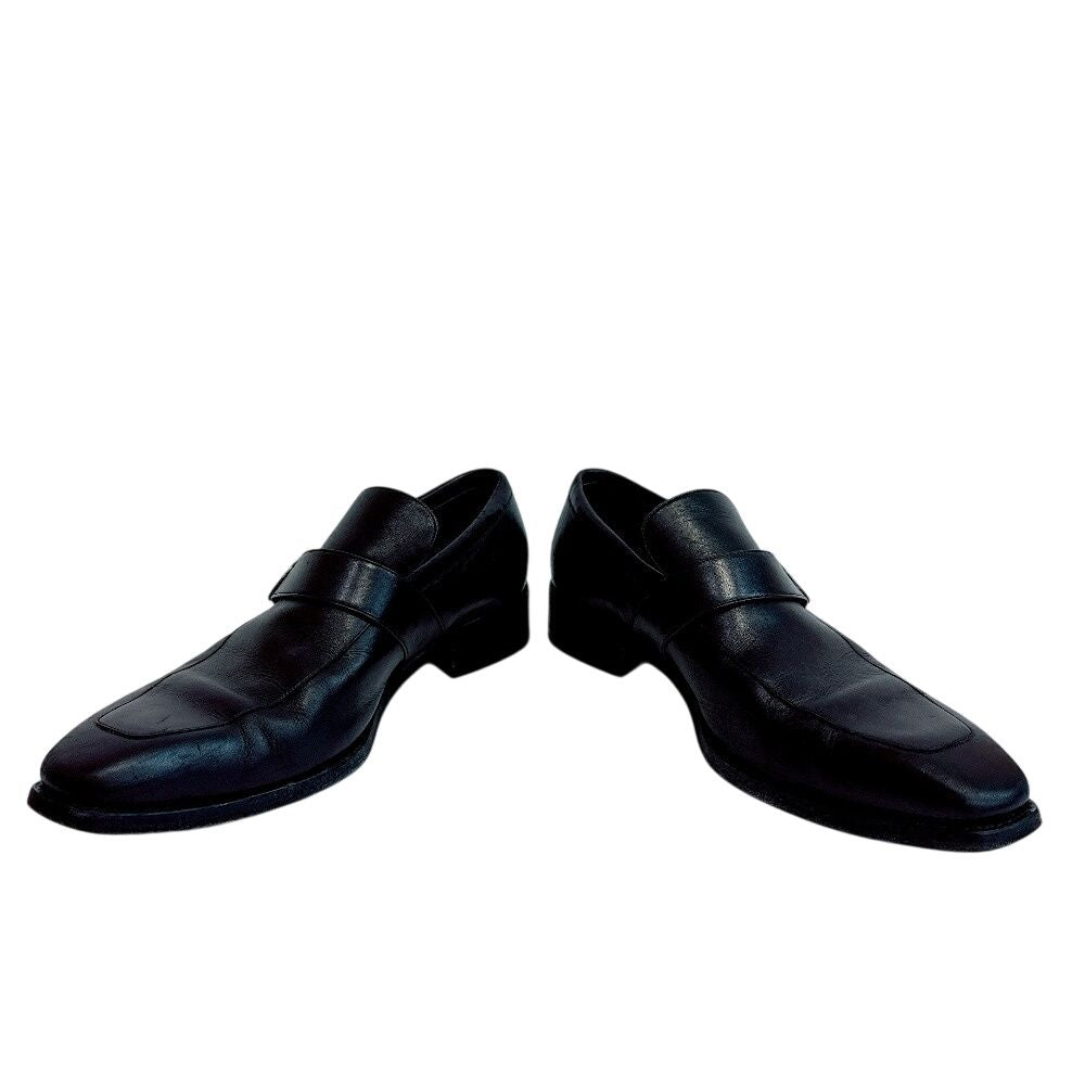 Gucci Business Shoes Interlocking Leather Black — view 3