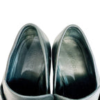 Gucci Business Shoes Interlocking Leather Black — view 7