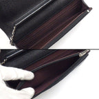 Chanel Shoulder Bag Quilted Classic Chain Wallet Black Gold Grained — view 5