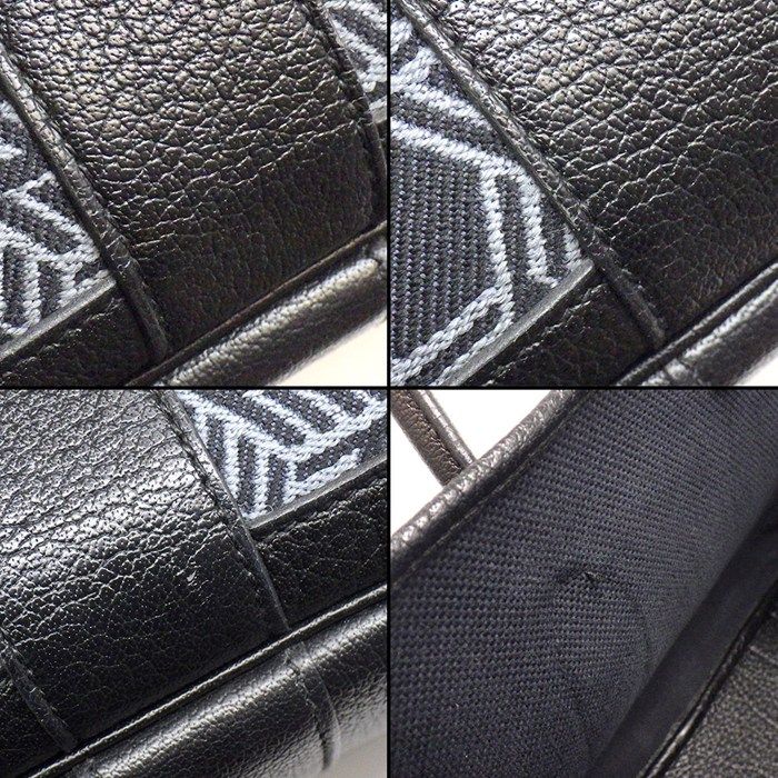 Hermes Tote Garden Party PM Navy Towarso Ash Buffalo Skipper — view 9