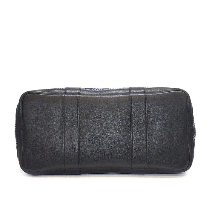 Hermes Tote Garden Party PM Navy Towarso Ash Buffalo Skipper — view 4