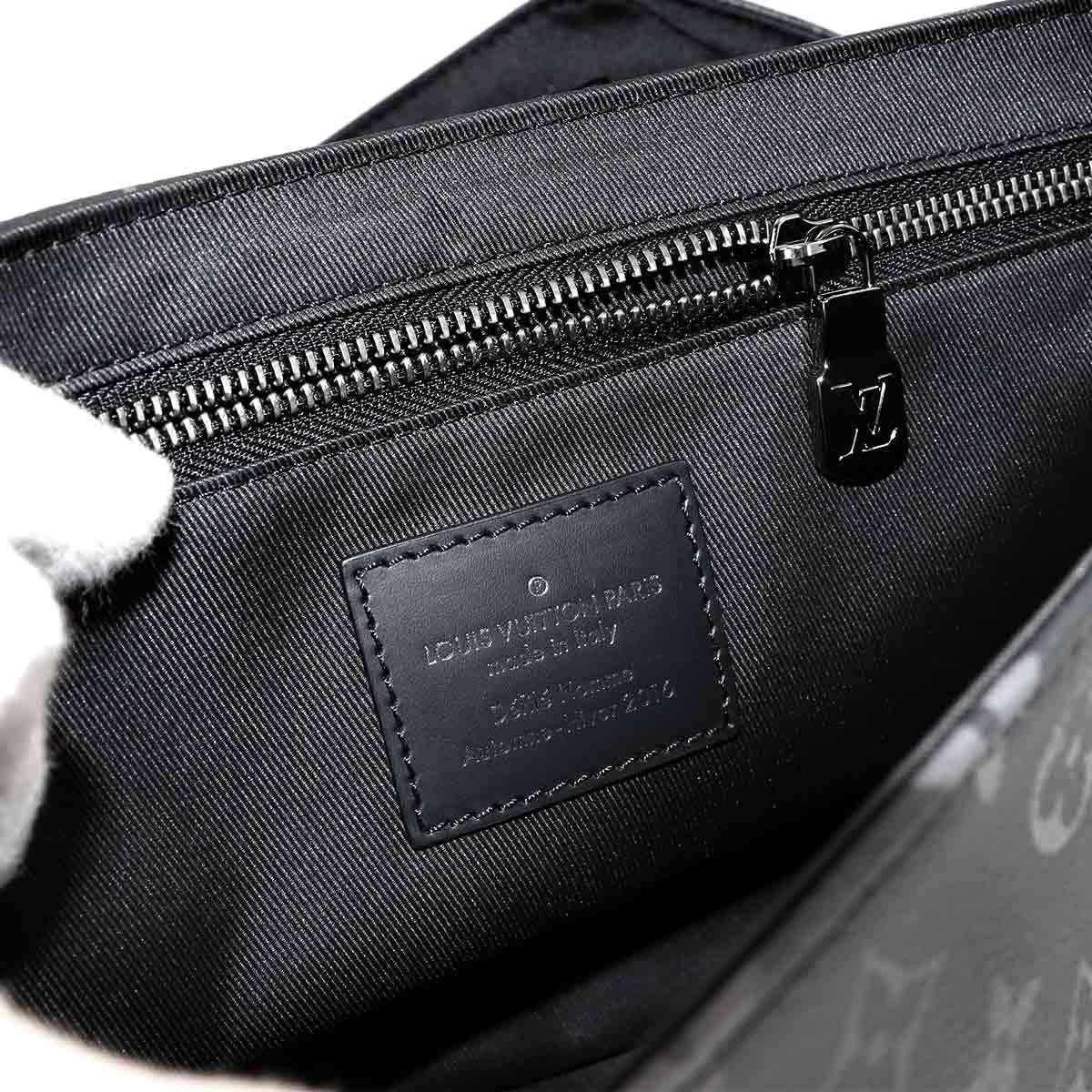 Louis Vuitton Monogram Eclipse Messenger Voyage PM Shoulder Bag — view 7