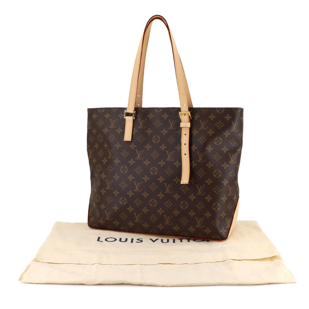 Louis Vuitton Monogram Mezzo Tote Brown Gold — view 2