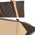 Louis Vuitton Monogram Mezzo Tote Brown Gold — view 9