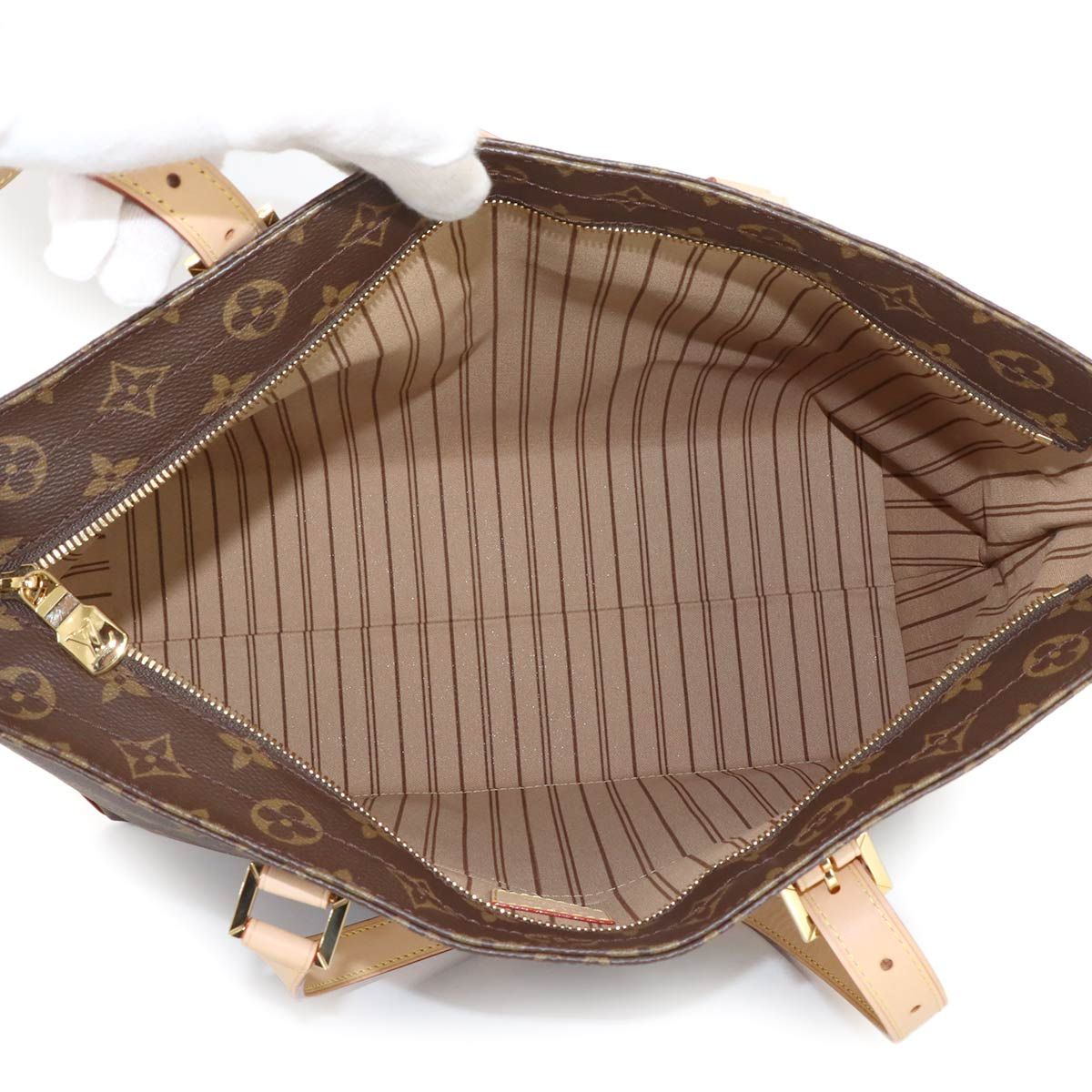 Louis Vuitton Monogram Mezzo Tote Brown Gold — view 7