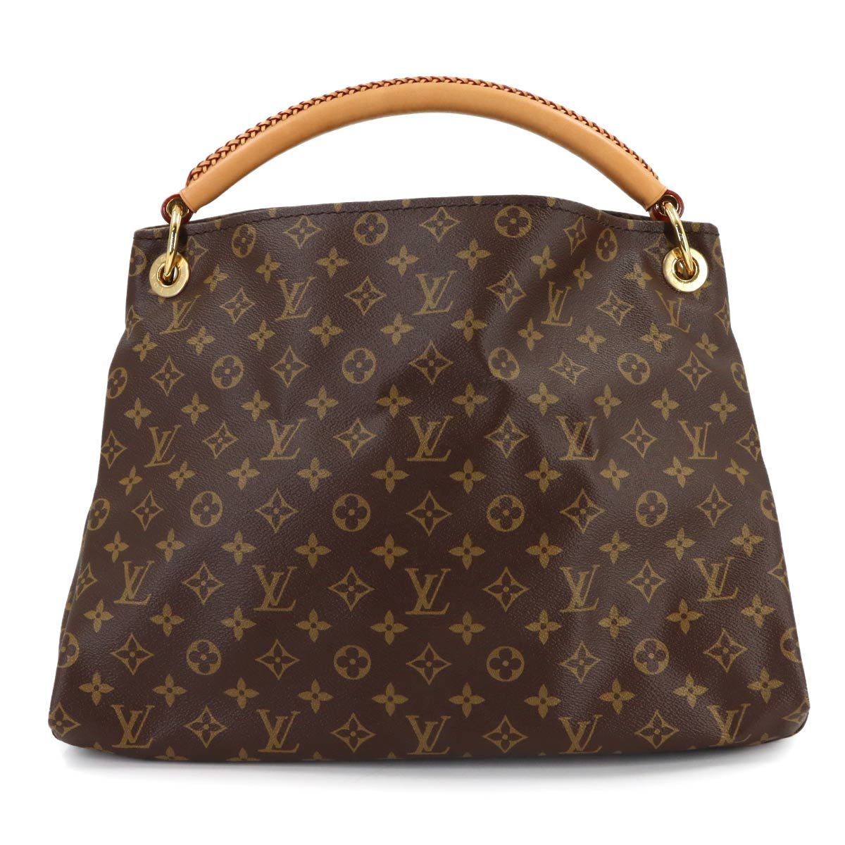 Louis Vuitton Monogram MM Shoulder Bag Brown Gold Artsy — view 2