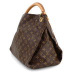 Louis Vuitton Monogram MM Shoulder Bag Brown Gold Artsy — view 3