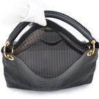 Louis Vuitton Monogram Empreinte A-z-mm Shoulder Bag Leather Noir Black — view 6