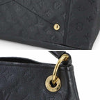 Louis Vuitton Monogram Empreinte A-z-mm Shoulder Bag Leather Noir Black — view 9