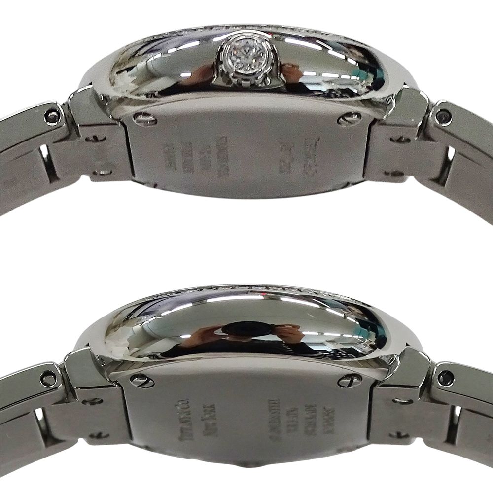 Tiffany & Co Watch Atlas Diamond Quartz Navy Dial — view 3