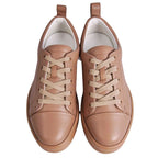 Hermes Sneakers Happy Leather Pink Beige — view 4