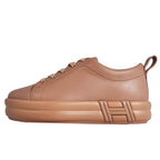Hermes Sneakers Happy Leather Pink Beige — view 7