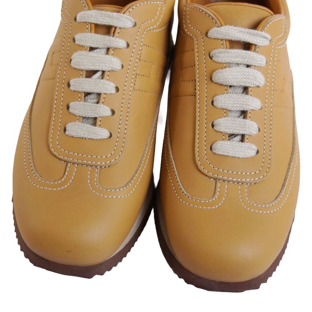Hermes Sneakers Low Cut Logo Quick Leather — view 3