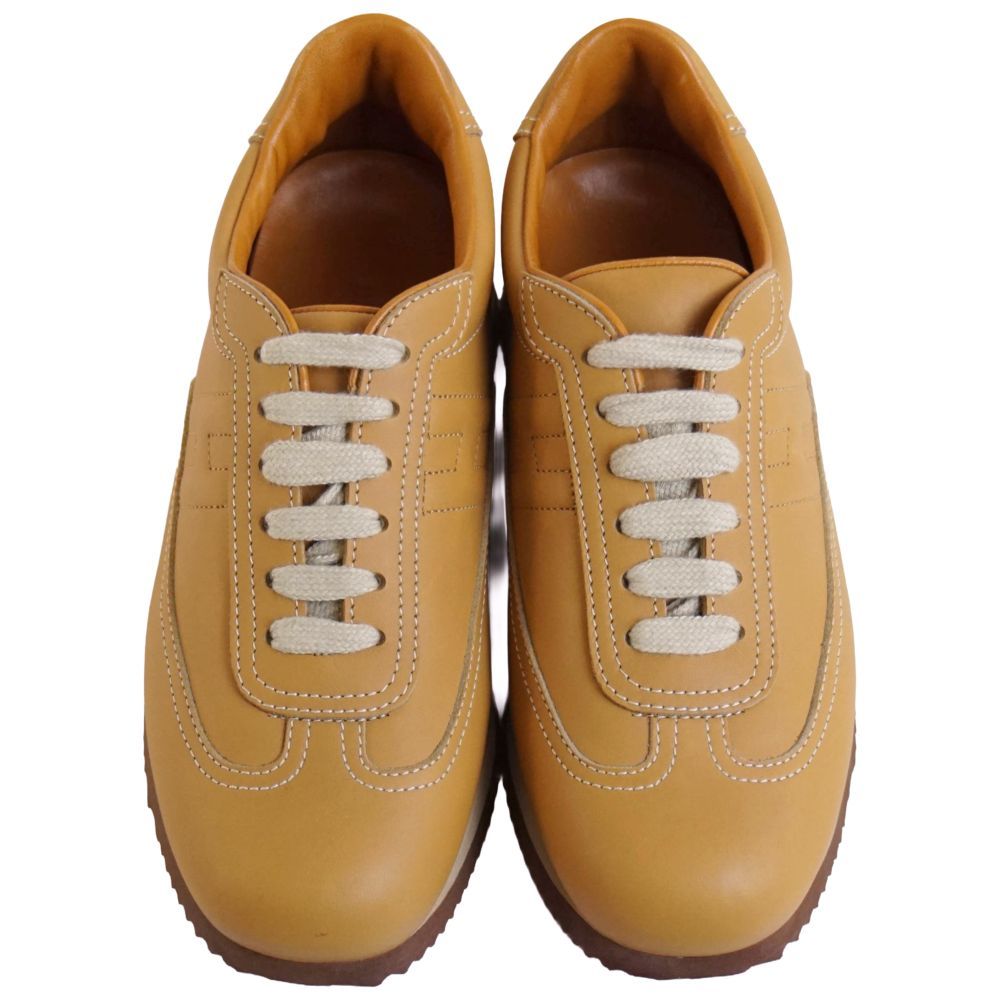 Hermes Sneakers Low Cut Logo Quick Leather — view 4