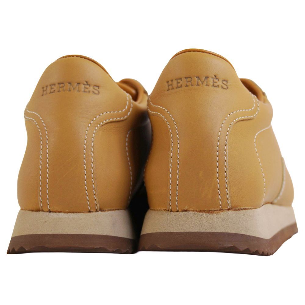 Hermes Sneakers Low Cut Logo Quick Leather — view 5