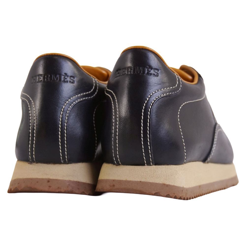 Hermes Sneakers Low Cut Logo Quick Leather — view 5
