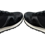 Louis Vuitton Sneakers Run Away 36.5 LV Circle Logo Suede Mesh Black — view 7