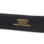 Hermes Glove Holder Box Calf Navy Gold Charm — view 4